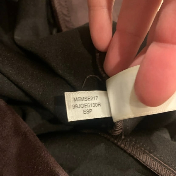 ​Marc New York Espresso Faux Suede Midi Skirt XL Dark Academia Belted A-Line - Picture 6 of 10